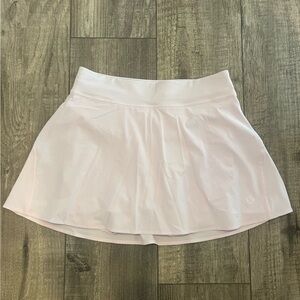 Lululemon Lightweight High-Rise Tennis Skirt. Blissful Pink. Size 6. EUC